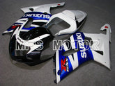 Suzuki GSXR750 2000-2003 Injection ABS Fairing - Factory Style - White Blue - MFS7068